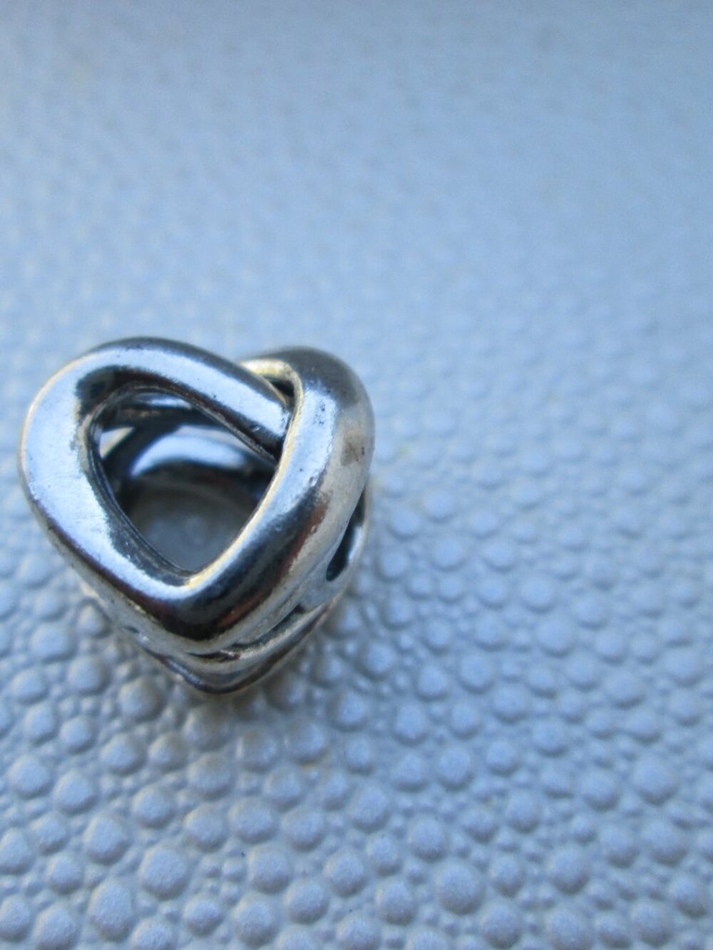 Pandora sterling silver  heart bead 925 ALE